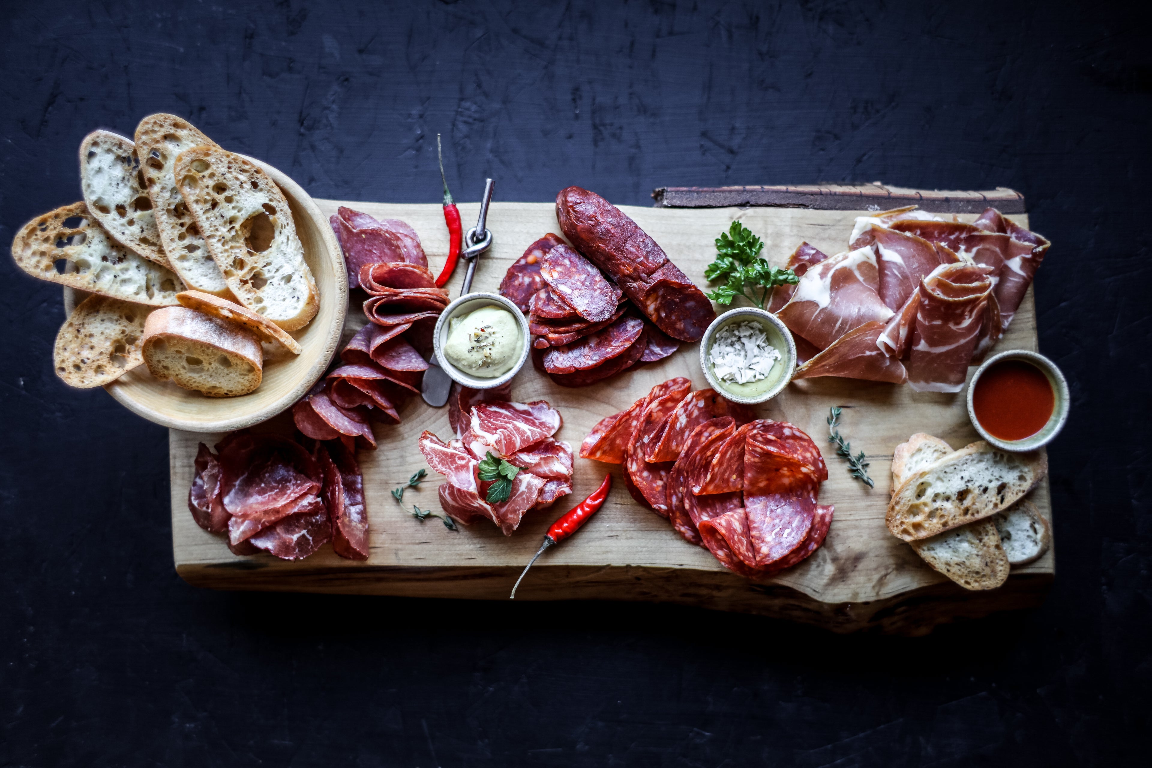 Charcuterie & Cheeses
