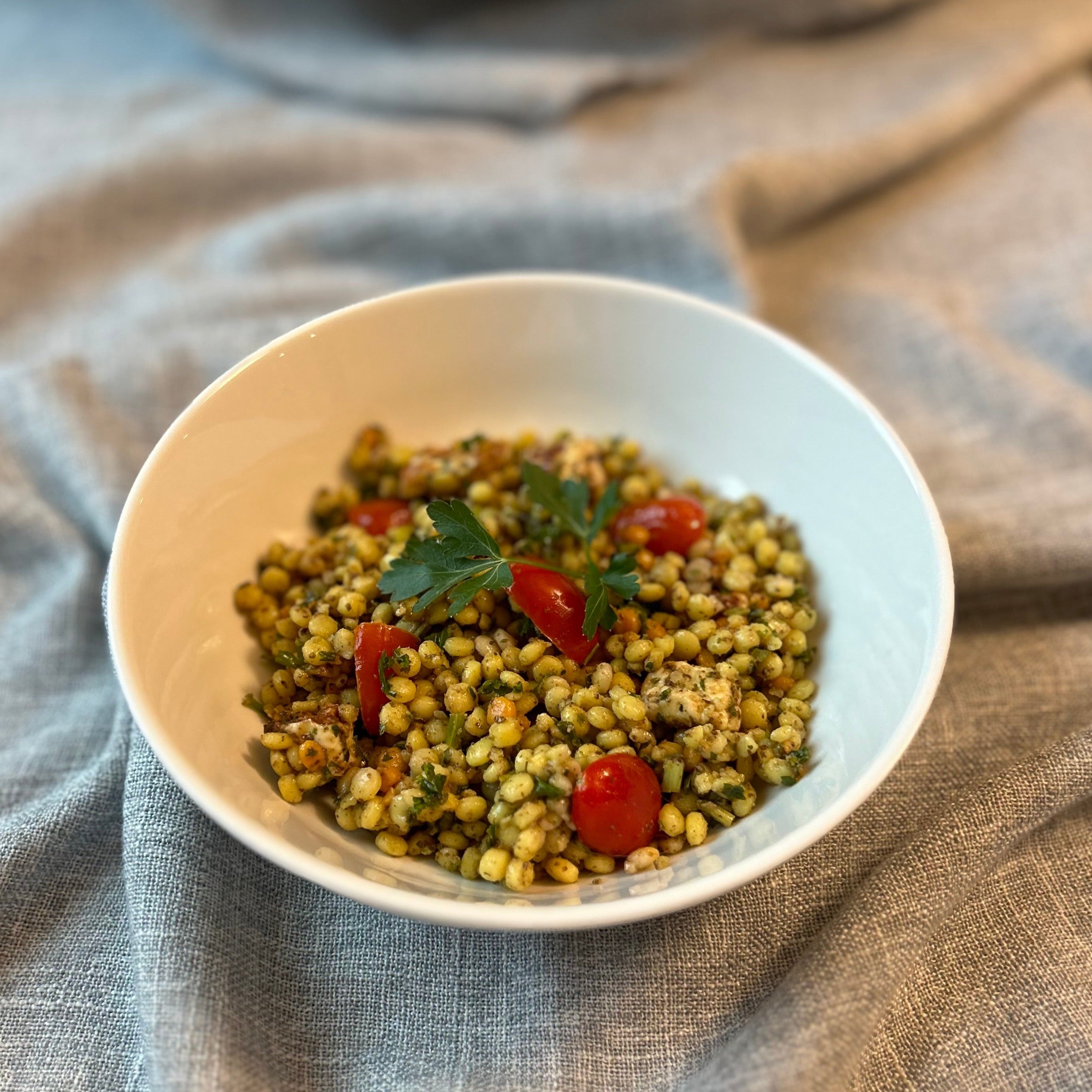 NEW - Mediterranian Grilled Haloumi Salad