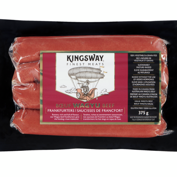Kingsway wagyu beef frankfurters