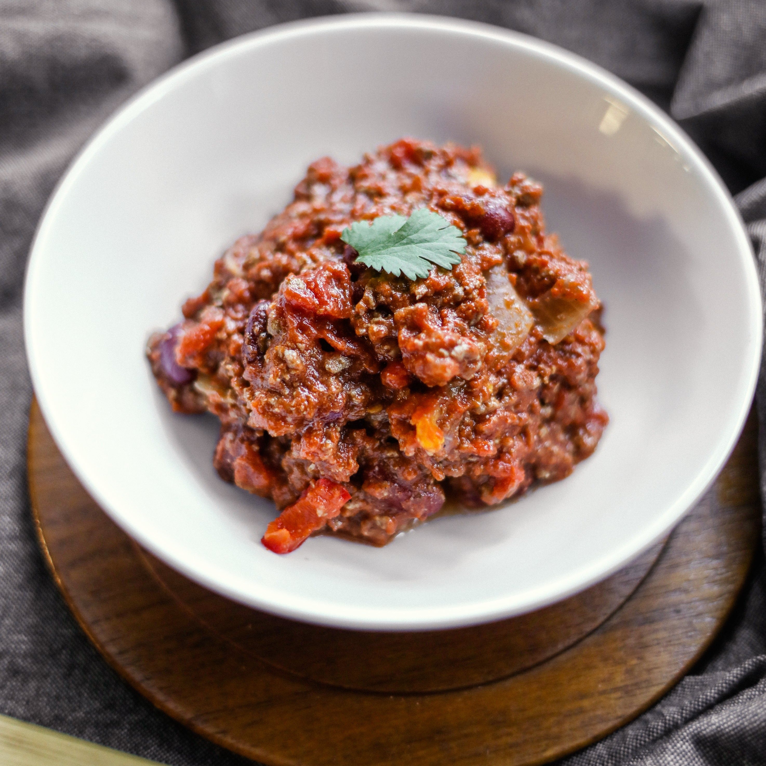lean bison chili