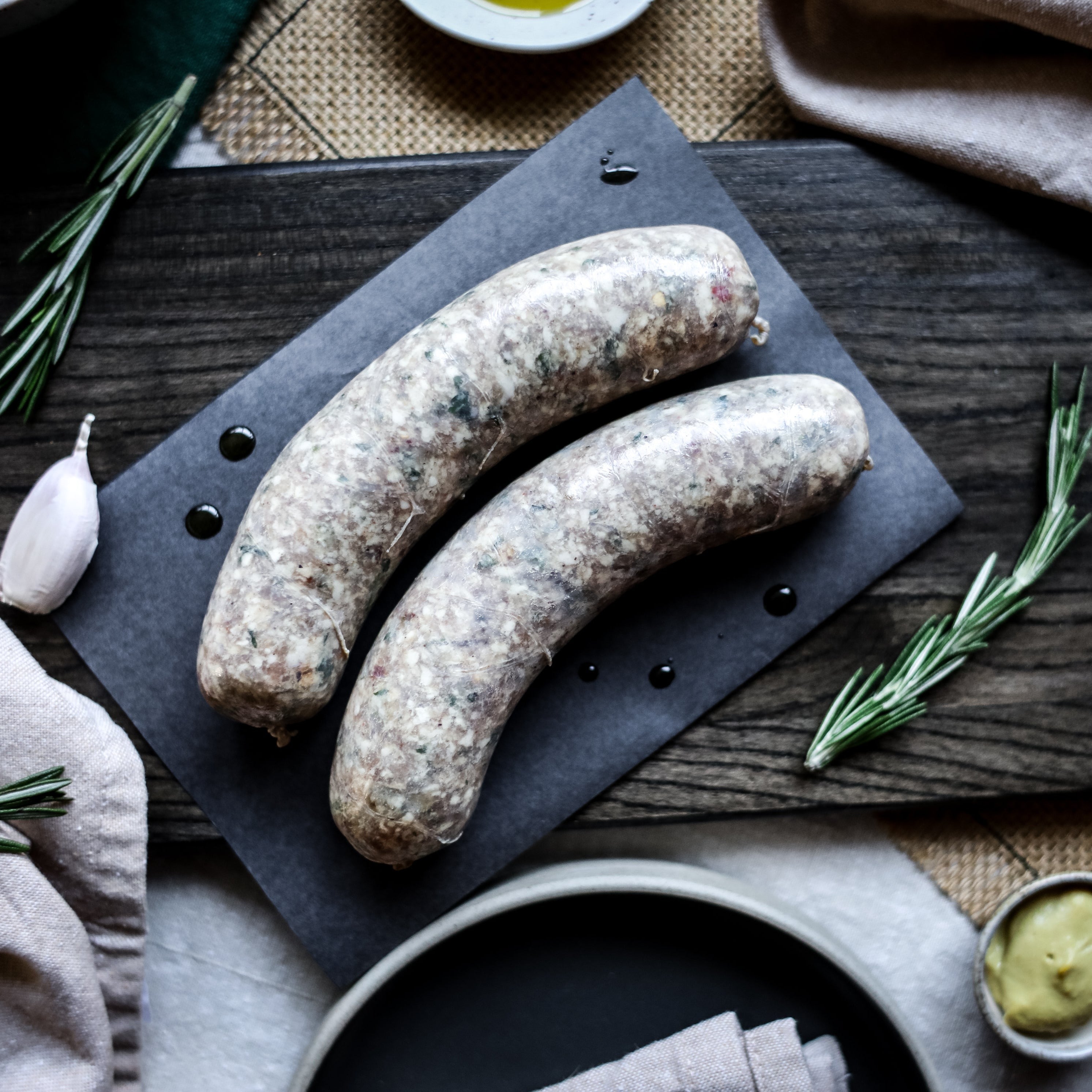 Lamb Mint Garlic Sausages (2)
