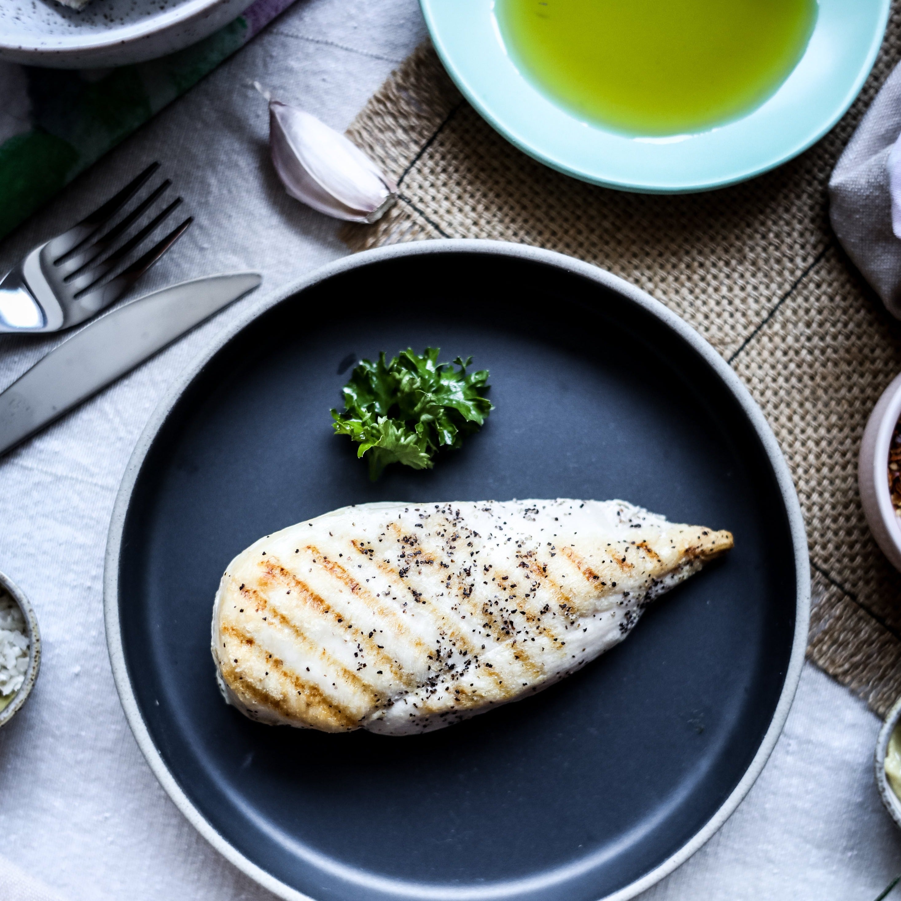 Cooked Chicken Breasts