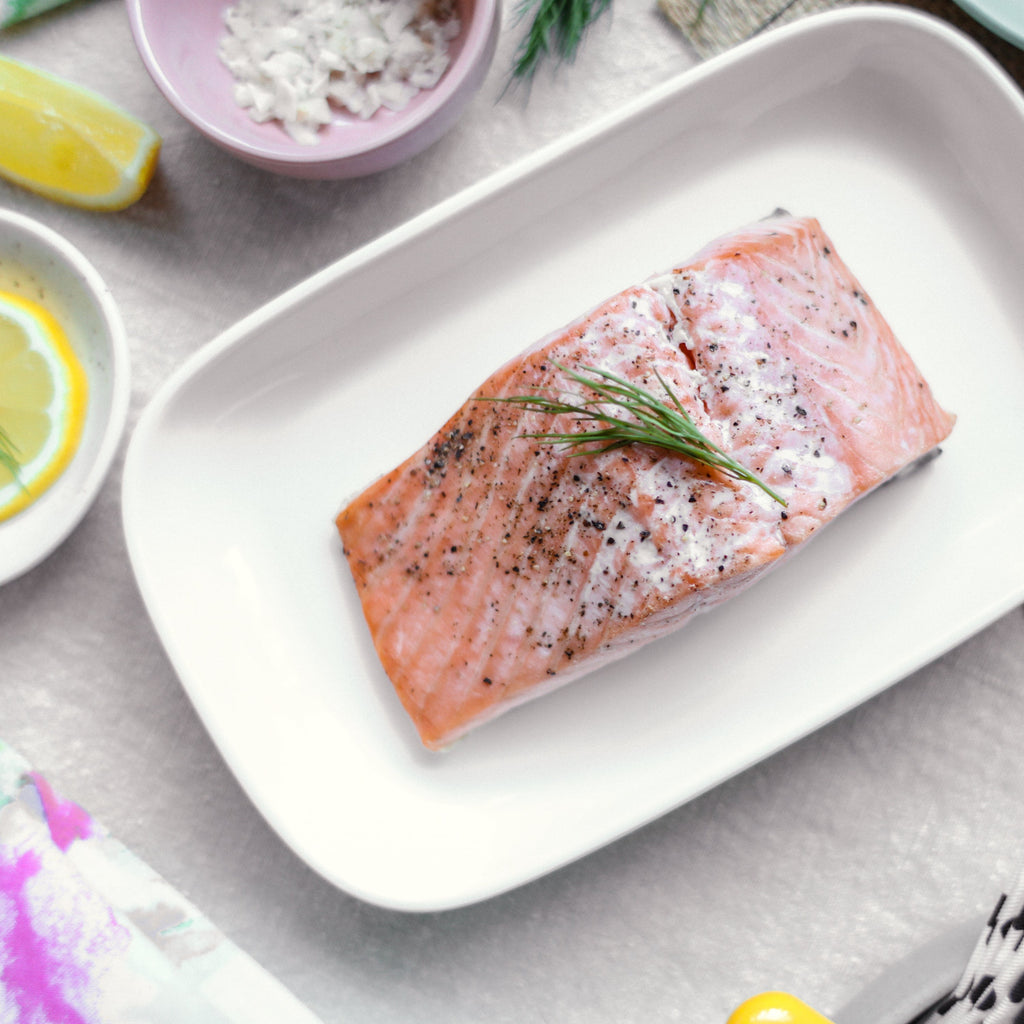 Cooked Salmon Portions
