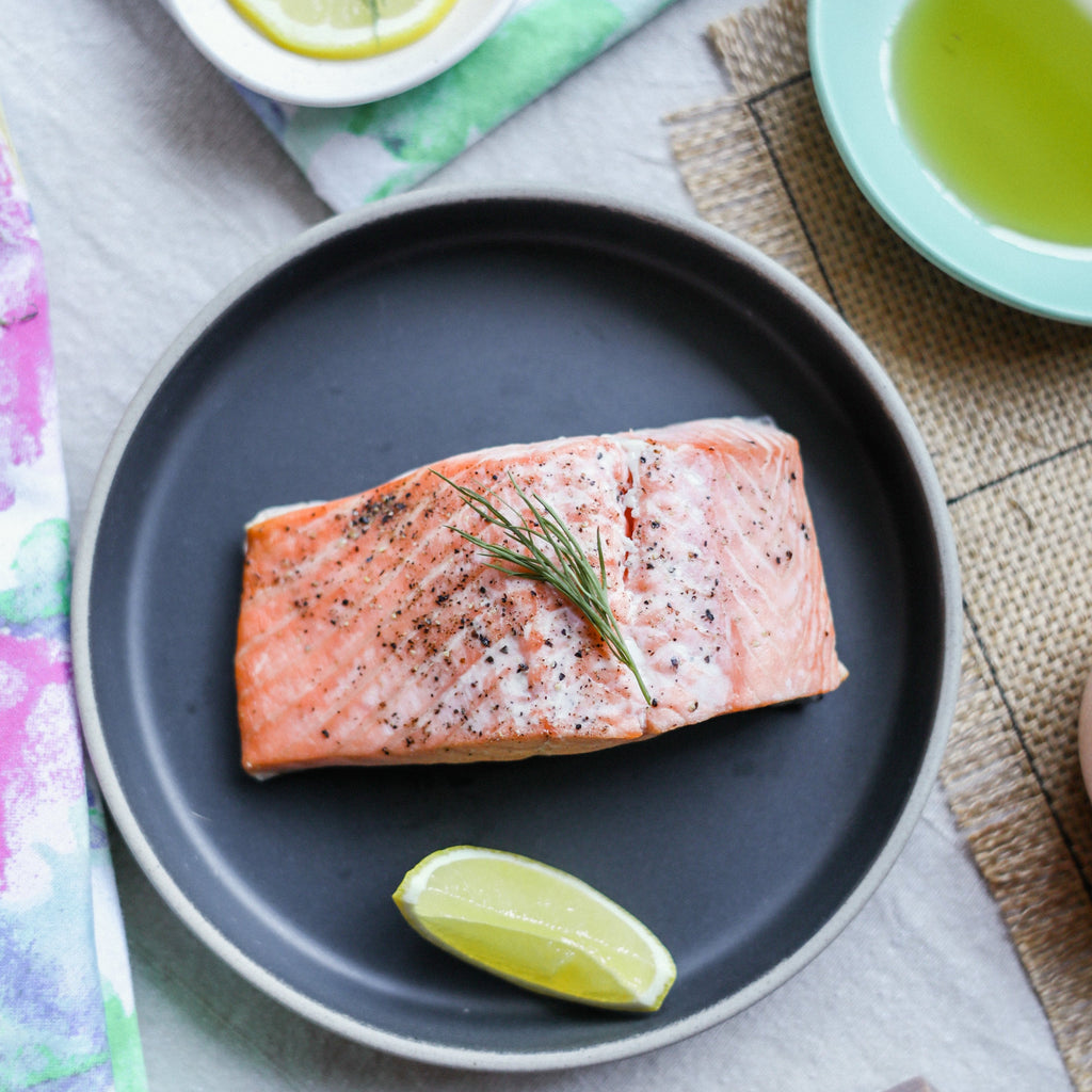 Cooked Salmon Portions