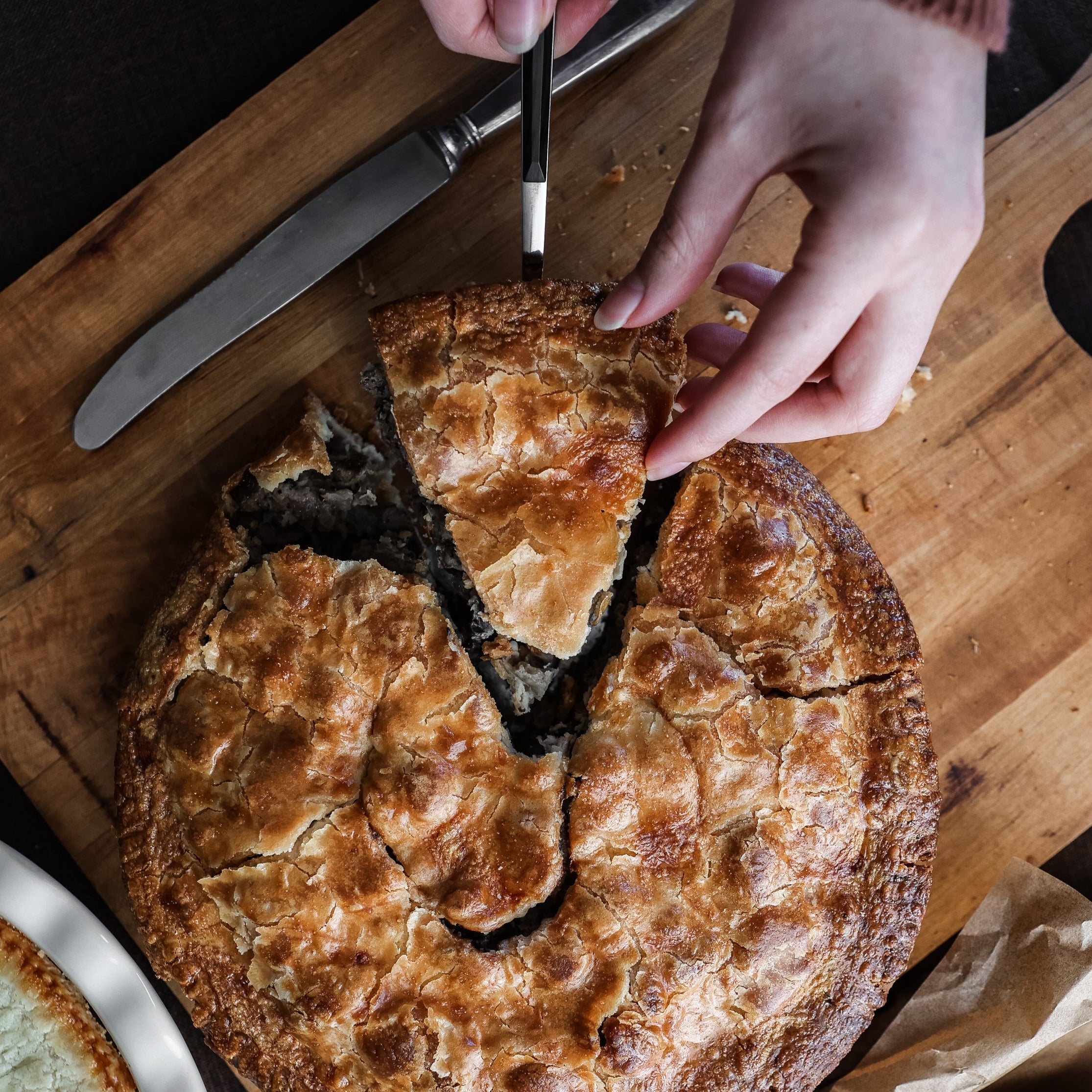 Steak and Mushroom Pie
