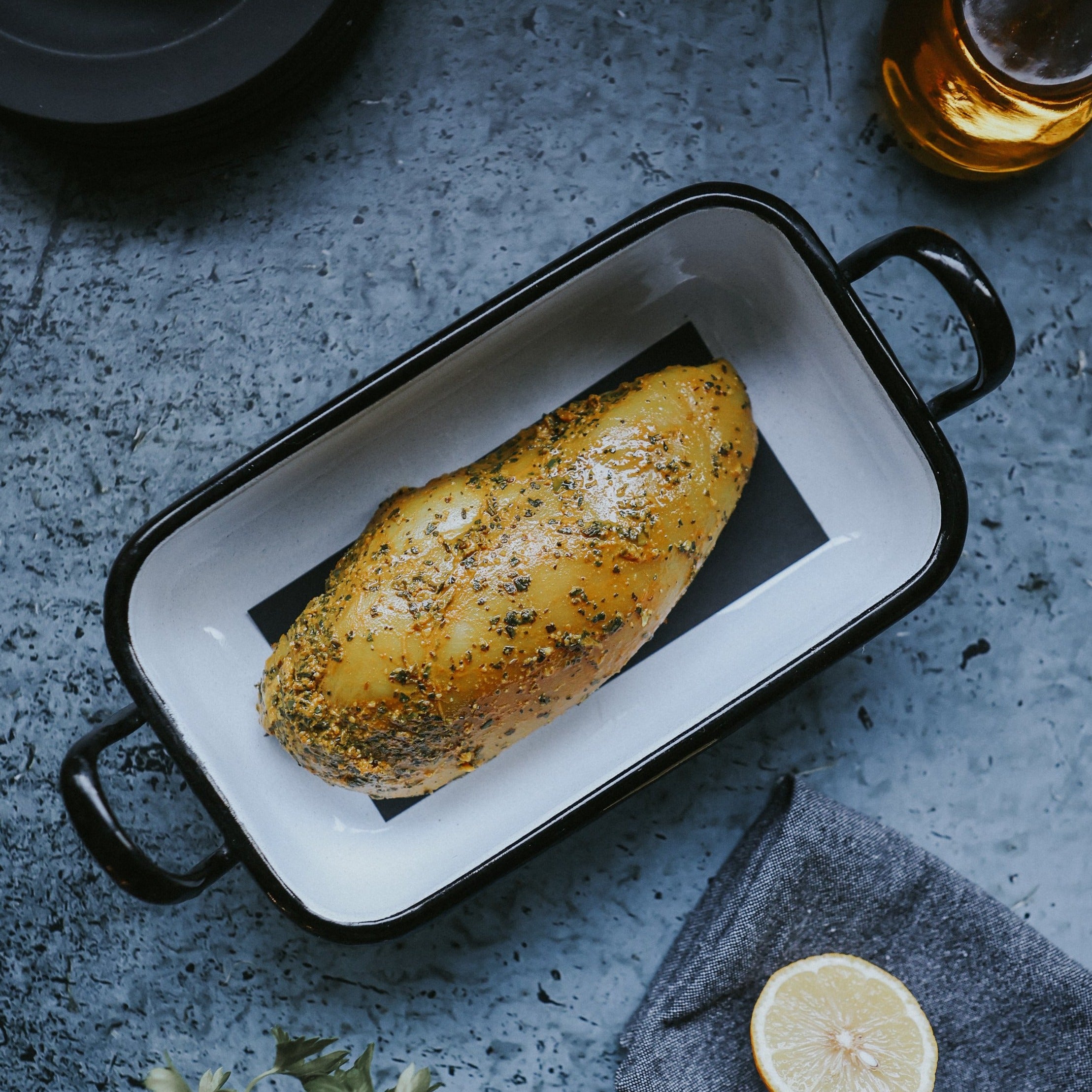 Marinated Moroccan Chicken Breasts