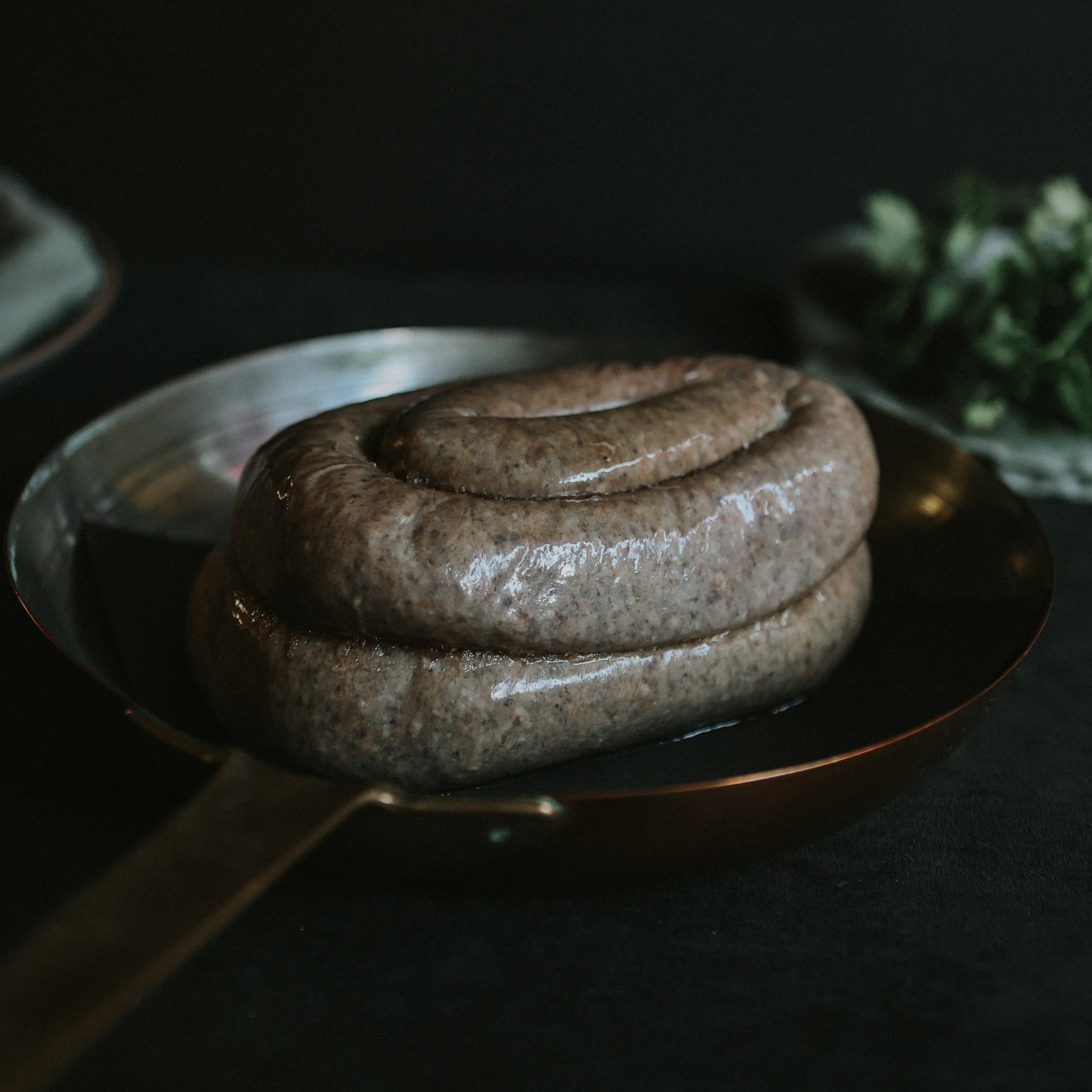 Boerewors South African beef sausage coil