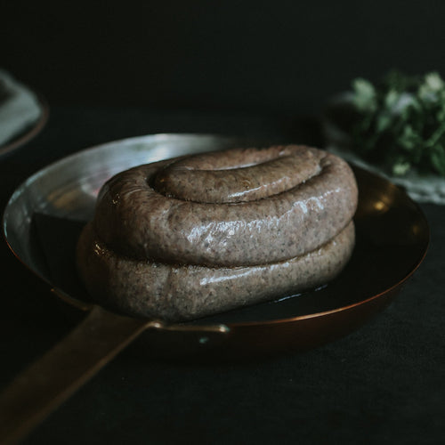Boerewors South African beef sausage coil