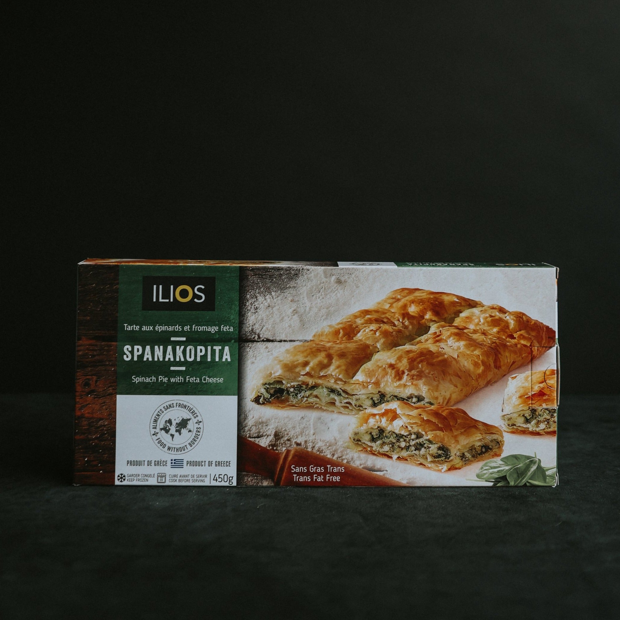 spinach and feta spanakopita