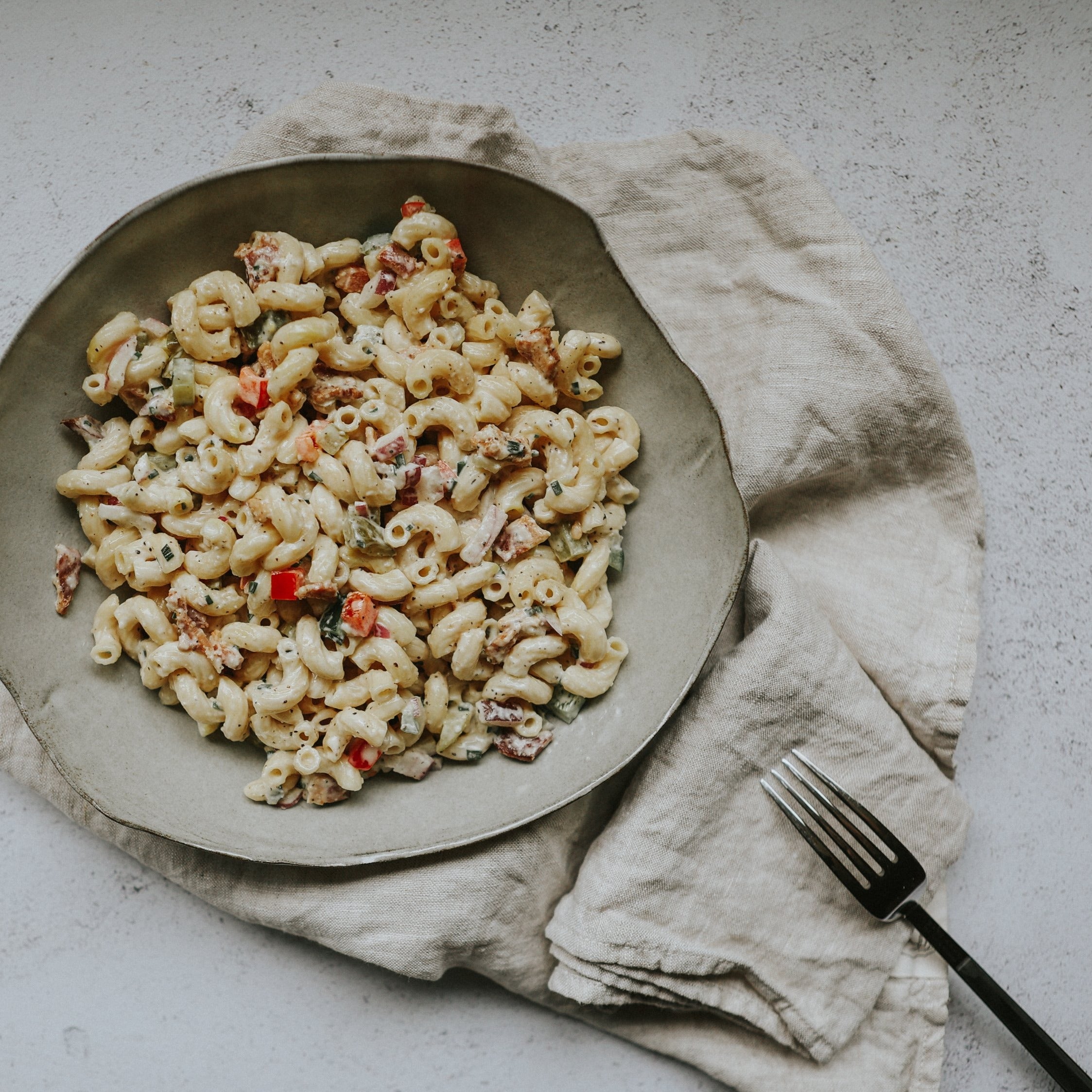 Loaded Macaroni Salad