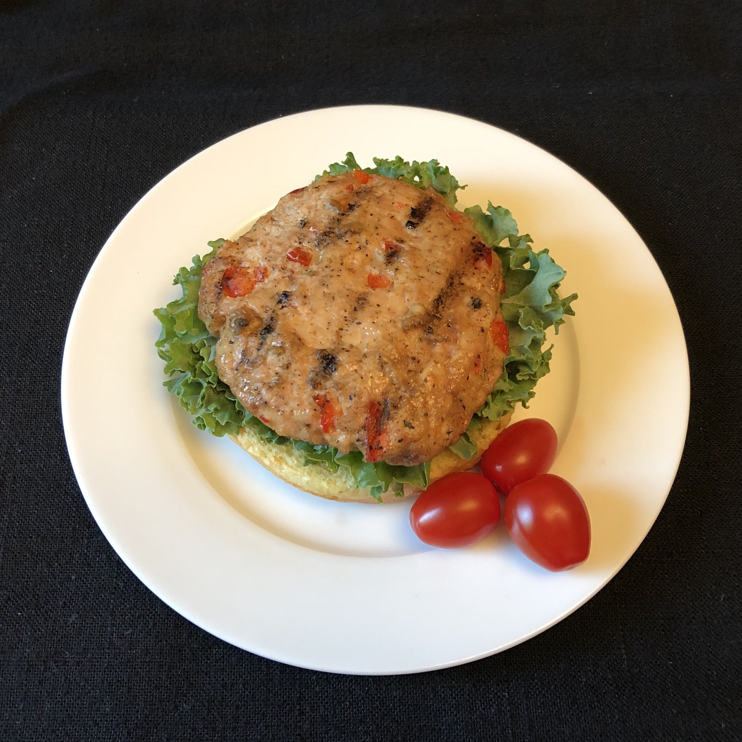 handmade chicken burger